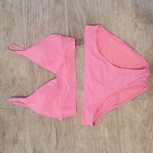 Aerie Bubblegum Pink Bikini
